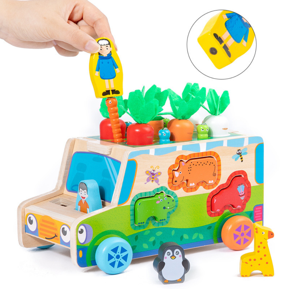 AUTO MULTIFUNCION DE ZANAHORIAS MONTESSORI - 1