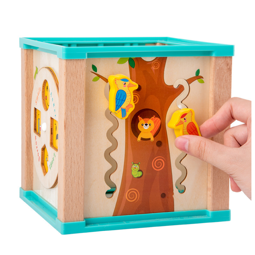 JUEGO DE MOTRICIDAD ENCAJE DIDACTICO BUHO MONTESSORI - 4