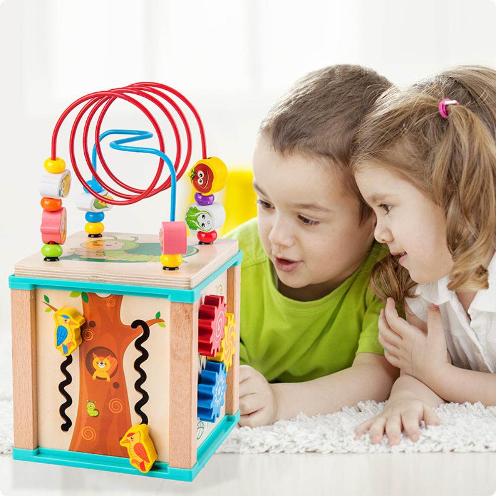 JUEGO DE MOTRICIDAD ENCAJE DIDACTICO BUHO MONTESSORI - 6