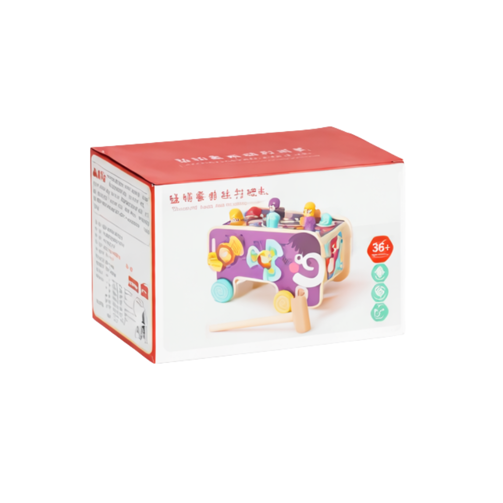 JUEGO PEGA TOPO EDUCATIVO PARA BEBE S MONTESSORI - 6