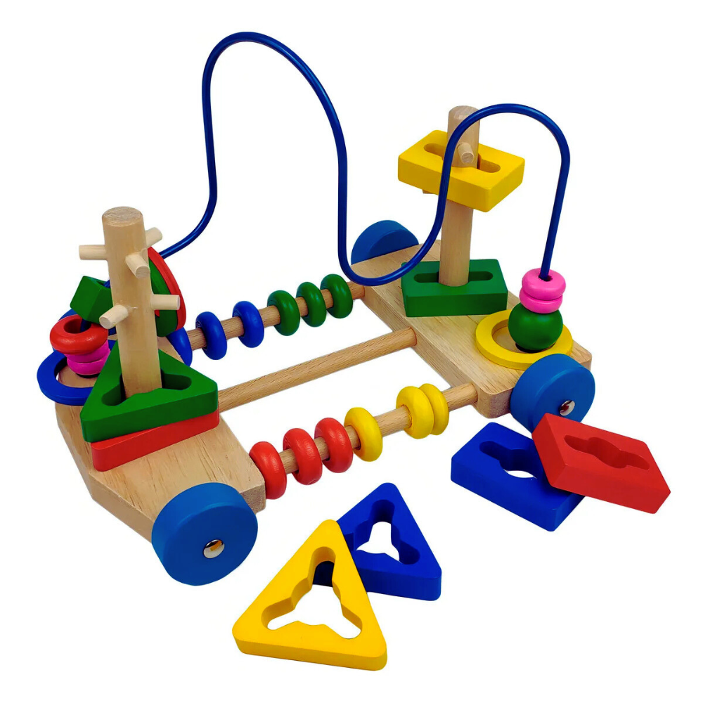 CARRO DE ARRASTRE PARA MOTRICIDAD MONTESSORI - 1