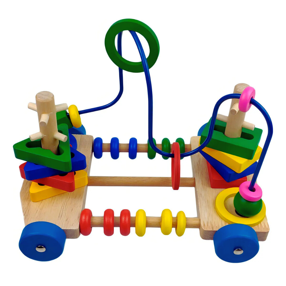 CARRO DE ARRASTRE PARA MOTRICIDAD MONTESSORI - 2
