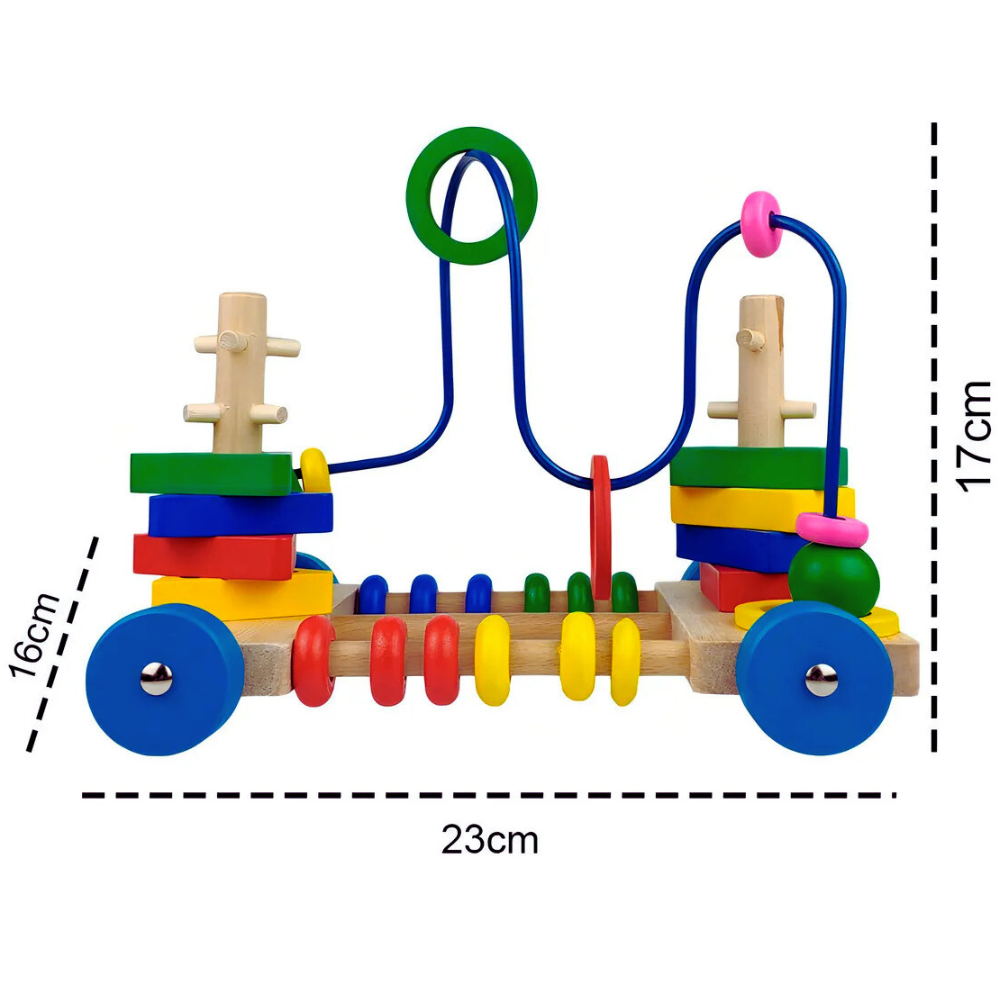 CARRO DE ARRASTRE PARA MOTRICIDAD MONTESSORI - 3