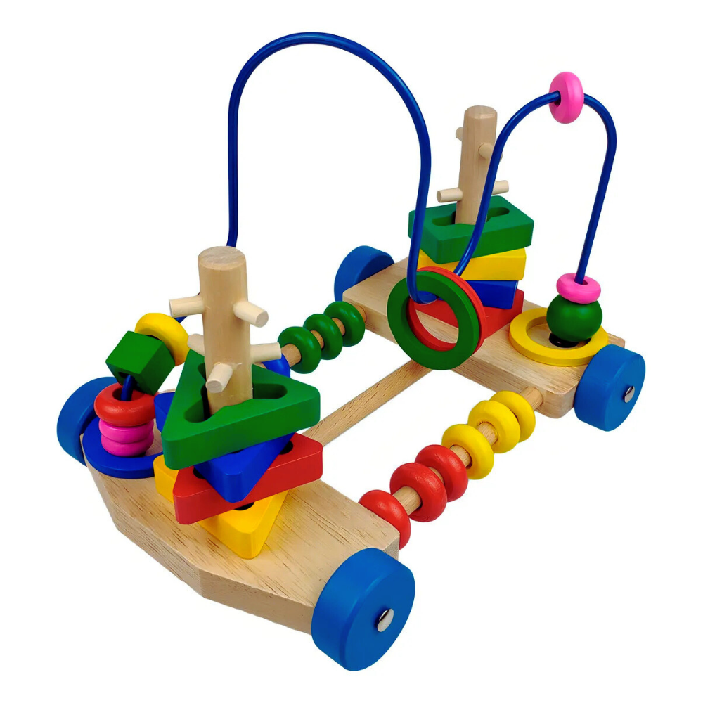 CARRO DE ARRASTRE PARA MOTRICIDAD MONTESSORI - 4
