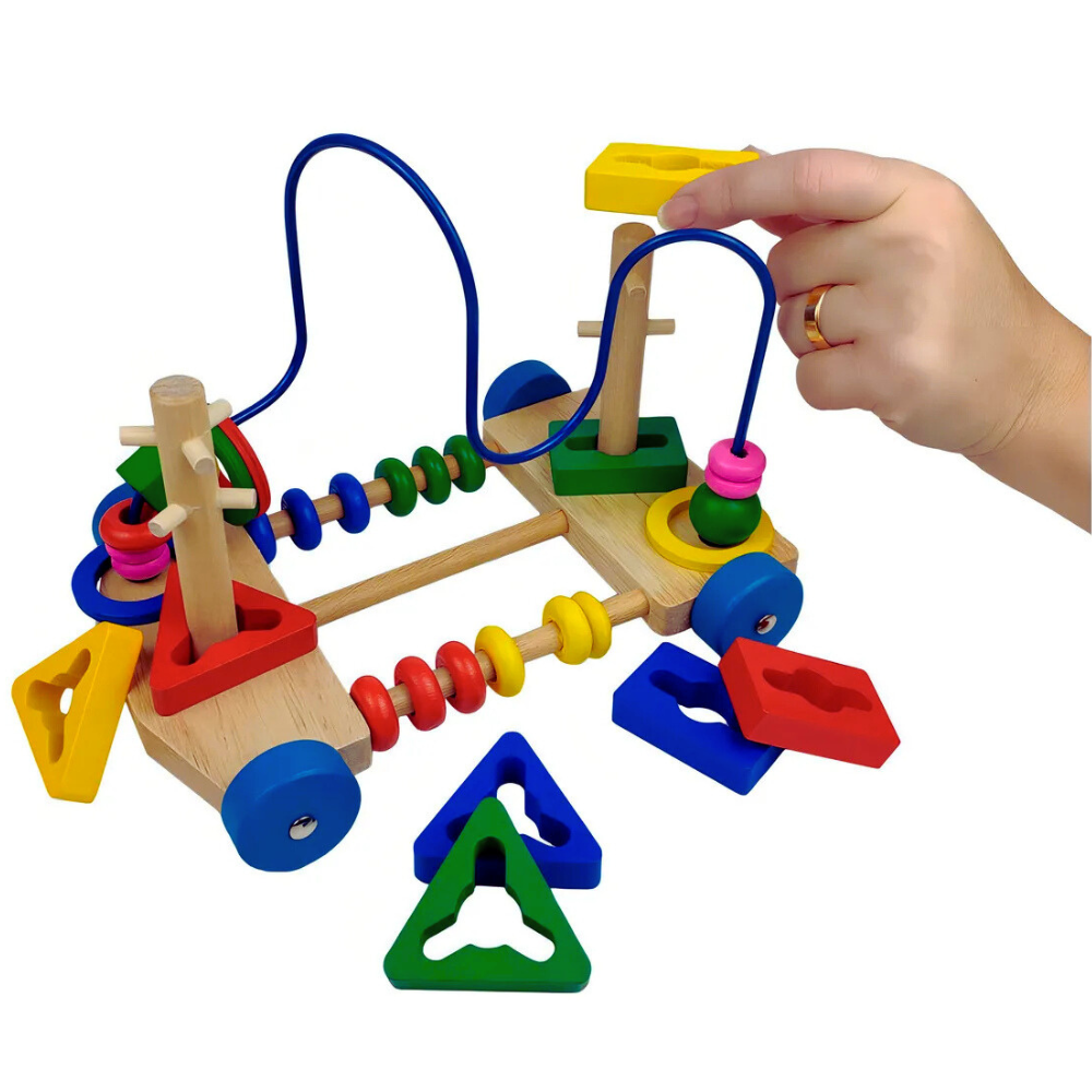 CARRO DE ARRASTRE PARA MOTRICIDAD MONTESSORI - 5