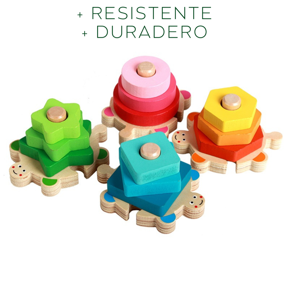 JUEGO DE ENCAJE PROGRESIVO EDUCATIVO MONTESSORI - 2