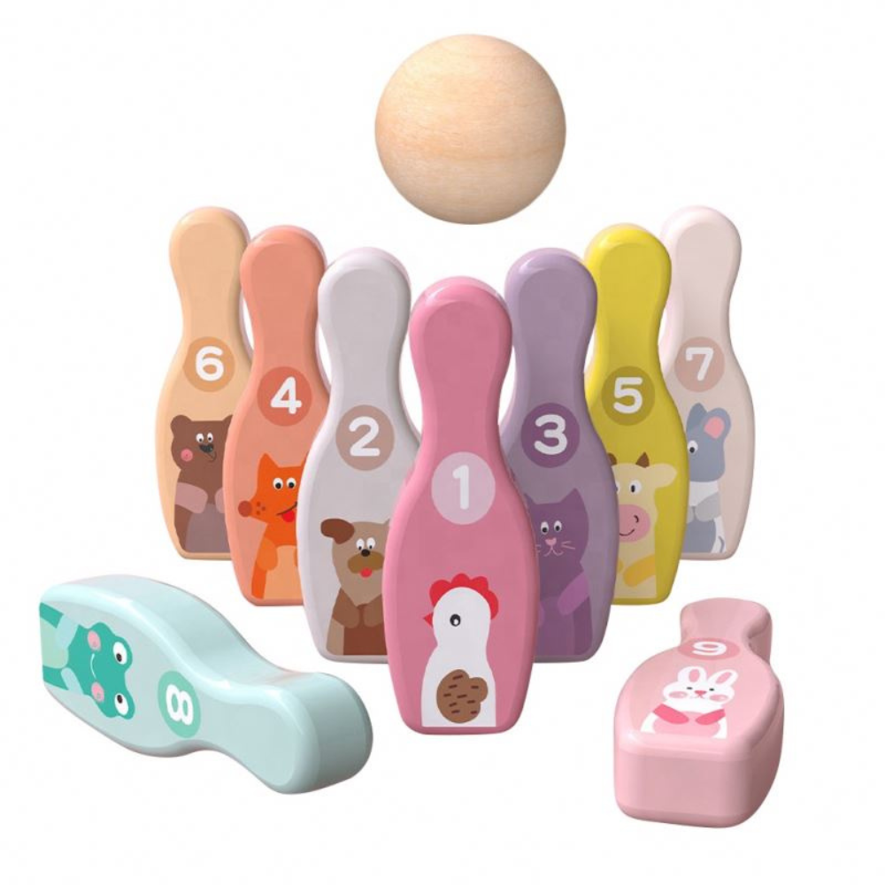 JUEGO DE PALOS CON ANIMALES MONTESSORI - 1