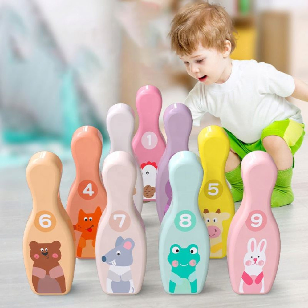 JUEGO DE PALOS CON ANIMALES MONTESSORI - 3