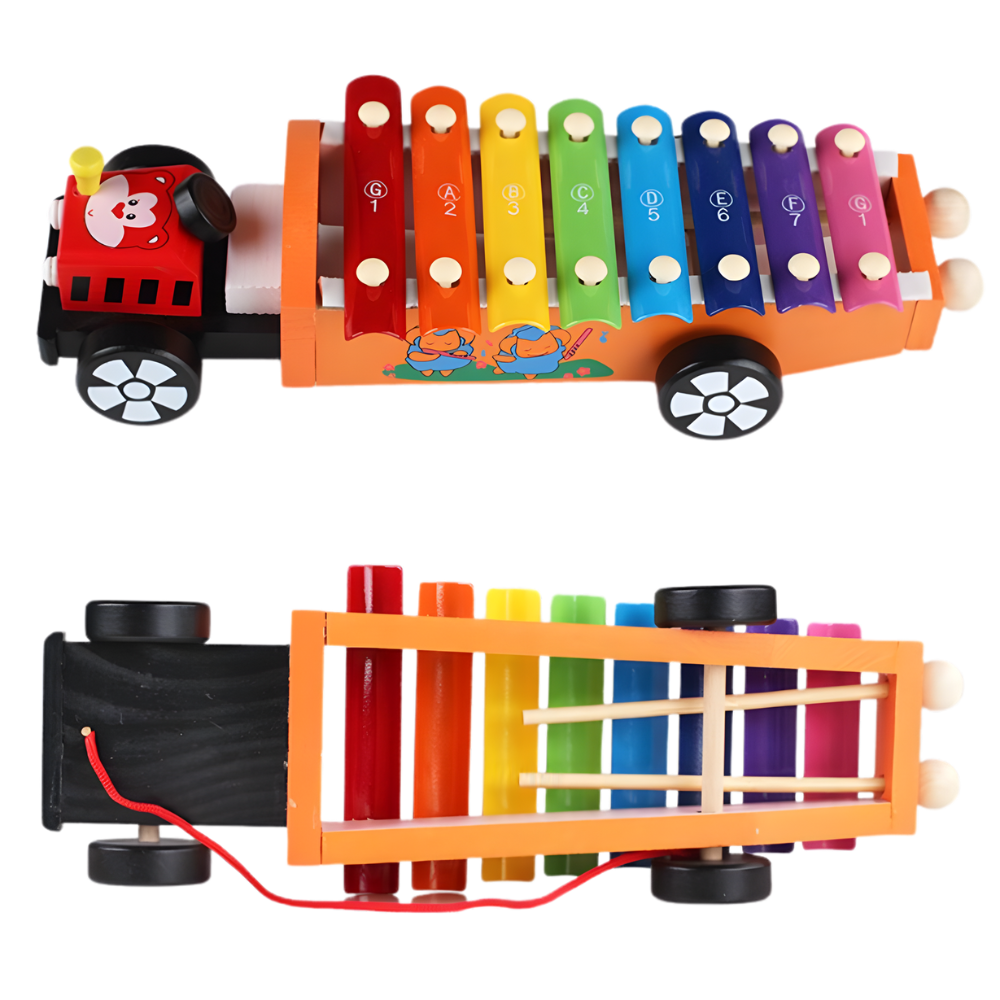 TRACTOR MUSICAL XILOFONO EDUCATIVO MONTESSORI - 3