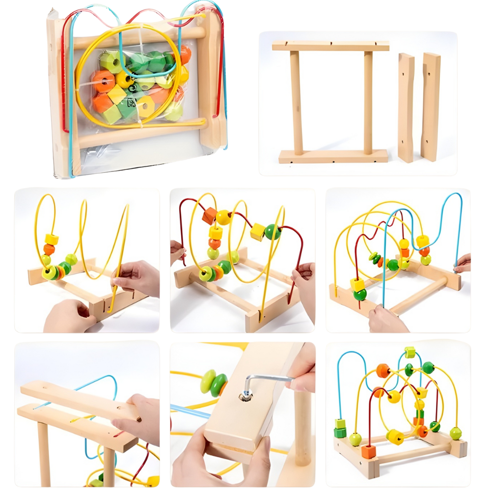 JUEGO DE MOTRICIDAD LABERINTO EDUCATIVO MONTESSORI - 4