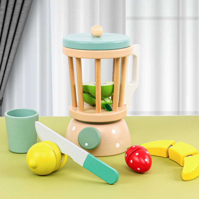 EXPRIMIDOR DE FRUTAS JUEGO DE MADERA DIDACTICO MONTESSORI - 4