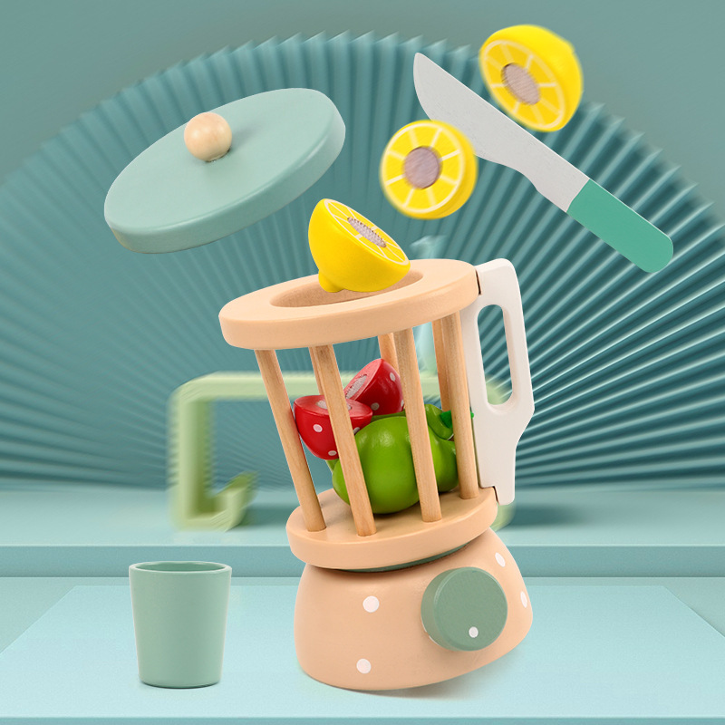 EXPRIMIDOR DE FRUTAS JUEGO DE MADERA DIDACTICO MONTESSORI - 7