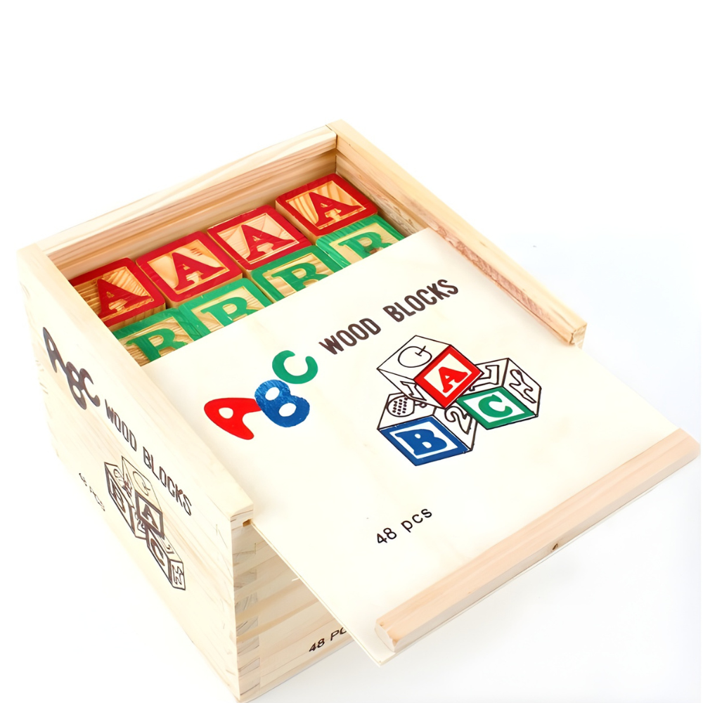 CUBO ABC 48 PIEZAS EDUCATIVO MONTESSORI - 3