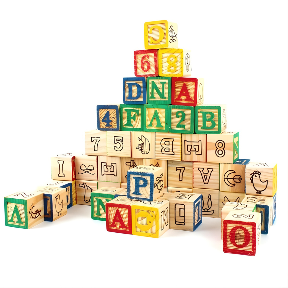 CUBO ABC 48 PIEZAS EDUCATIVO MONTESSORI - 4
