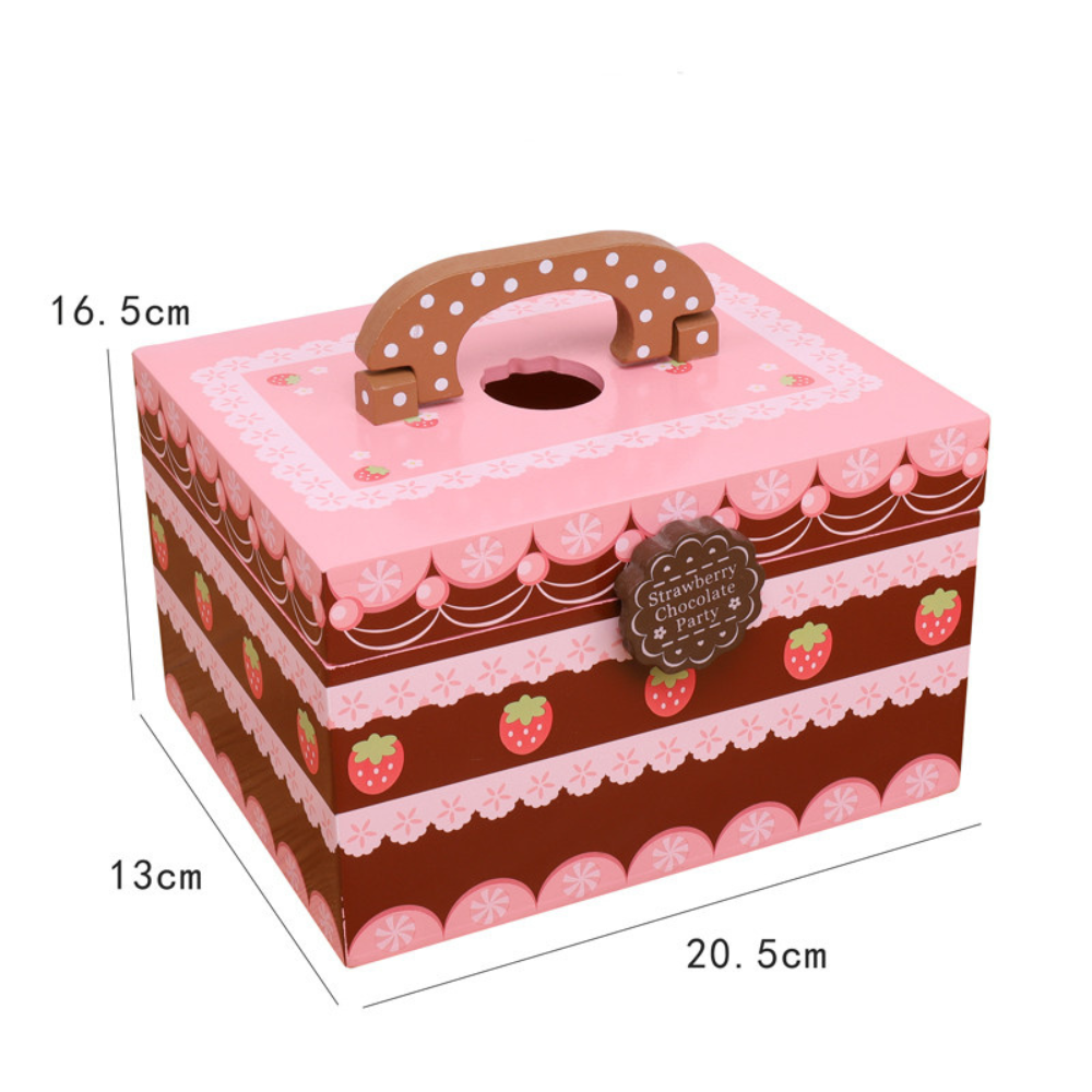 CAJA DE PASTELERIA EDUCATIVA DE MADERA MONTESSORI - 5