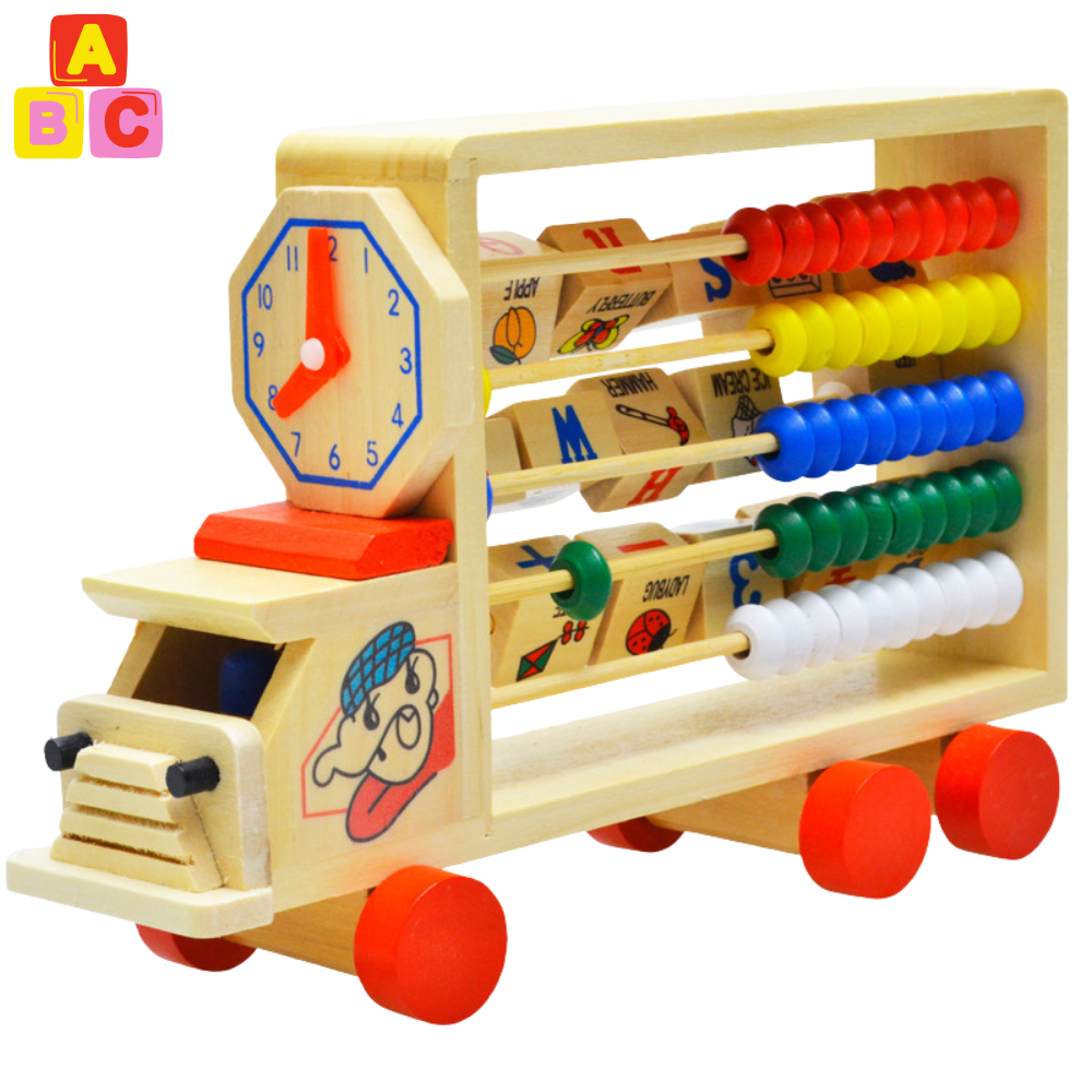 TREN ABACO CON ARRASTRE EDUCATIVO MONTESSORI - 1