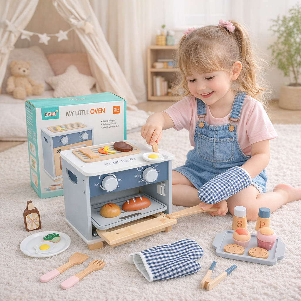 HORNO INFANTIL DE MADERA MONTESSORI - 6