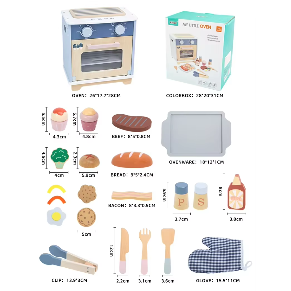 HORNO INFANTIL DE MADERA MONTESSORI - 7