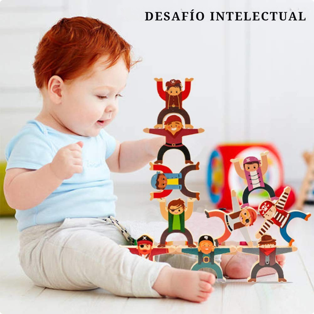 FIGURA APILABLE PIRATA EDUCATIVA MONTESSORI - 5