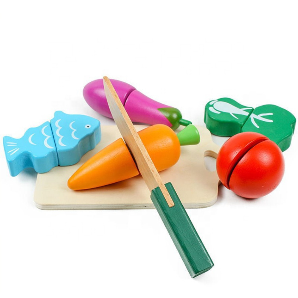 BALDE DIDACTICO DE FRUTAS DE MADERA MONTESSORI - 3
