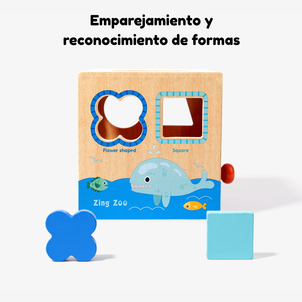CAJA SENSORIAL TACTIL DE MADERA MONTESSORI - 2