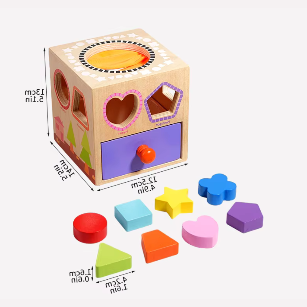 CAJA SENSORIAL TACTIL DE MADERA MONTESSORI - 5