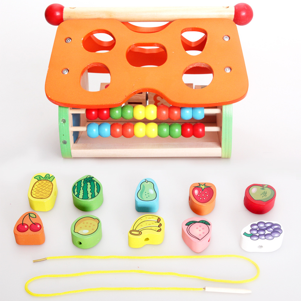 CASA EDUCATIVA JUEGO DE ENCAJE DE MADERA MONTESSORI - 3
