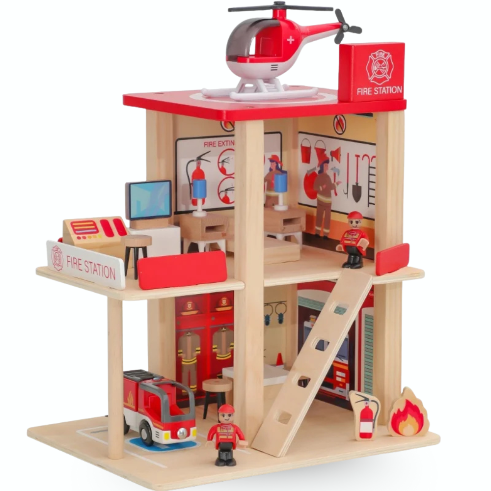 ESTACION DE BOMBEROS DE MADERA MONTESSORI - 1
