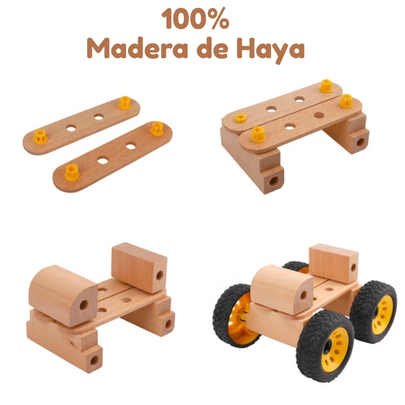 VEHICULO DE CONSTRUCCION EDUCATIVO MONTESSORI - 2