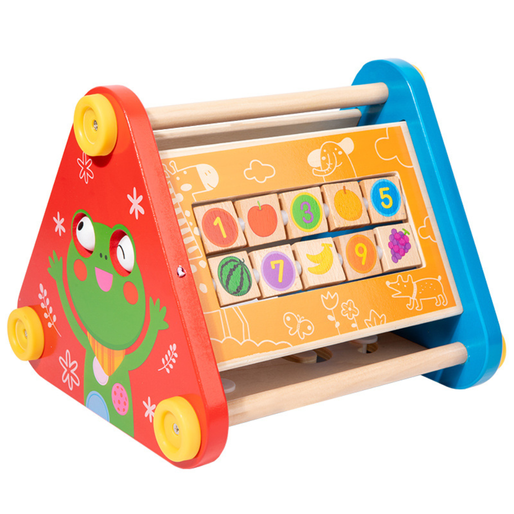 JUEGO DE ENCAJE MULTIFUNCIONAL DE MADERA MONTESSORI - 1