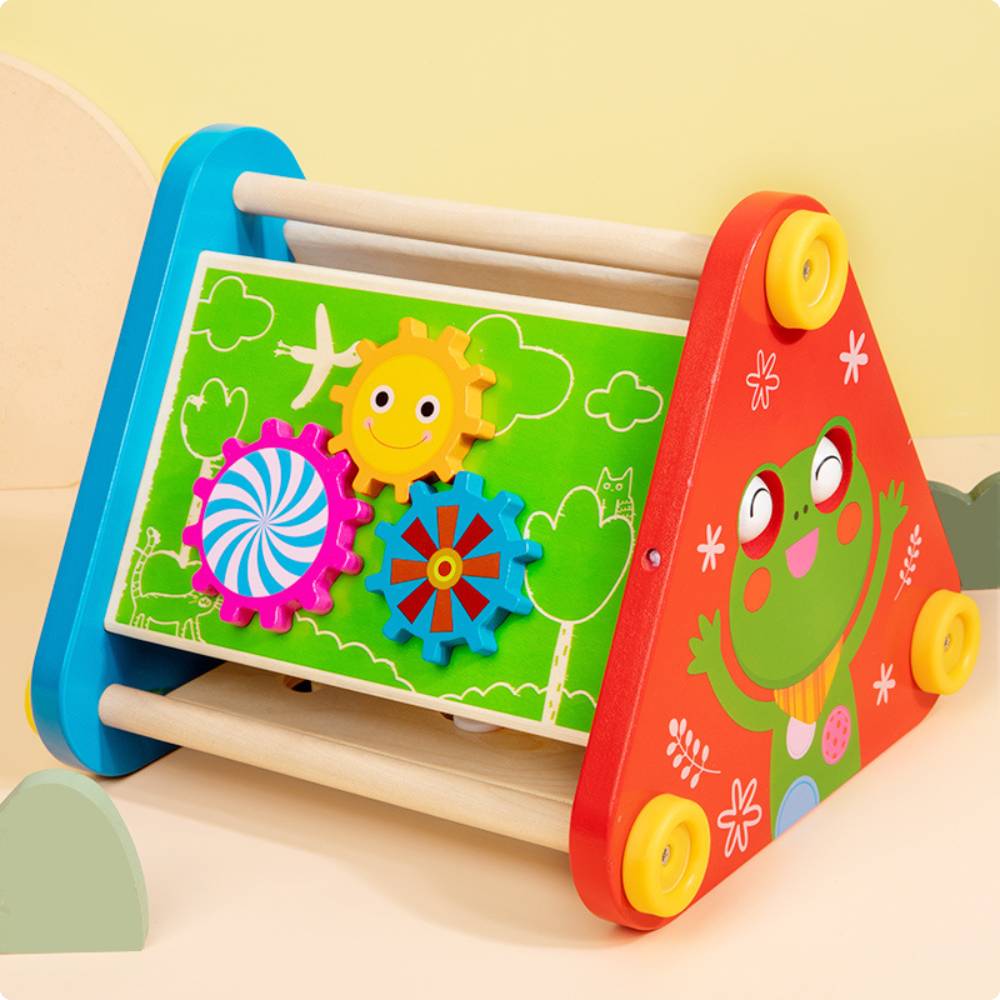 JUEGO DE ENCAJE MULTIFUNCIONAL DE MADERA MONTESSORI - 2