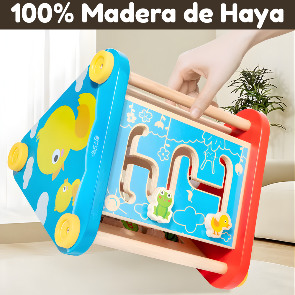 JUEGO DE ENCAJE MULTIFUNCIONAL DE MADERA MONTESSORI - 3