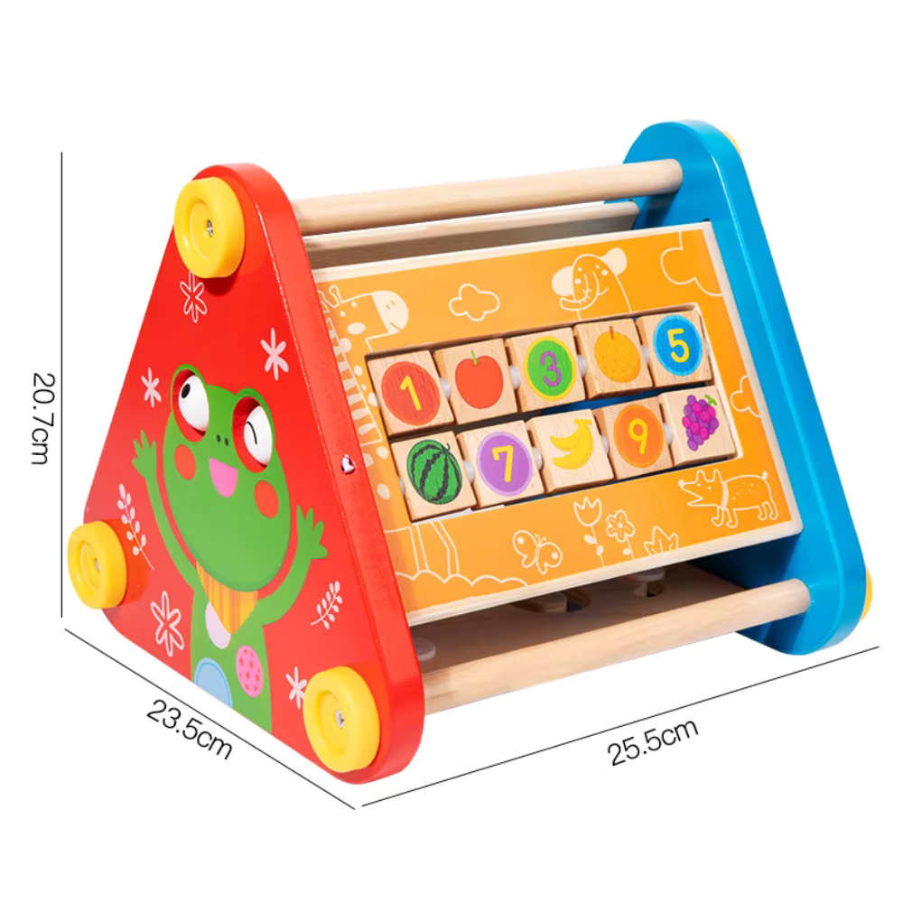 JUEGO DE ENCAJE MULTIFUNCIONAL DE MADERA MONTESSORI - 7