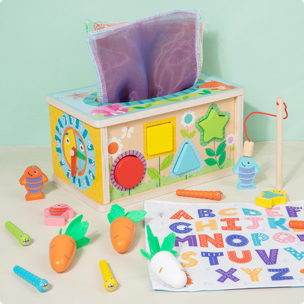 CAJA MULTIFUNCION DE ESTIMULACION MONTESSORI - 3