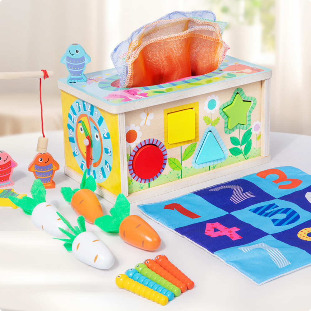 CAJA MULTIFUNCION DE ESTIMULACION MONTESSORI - 5
