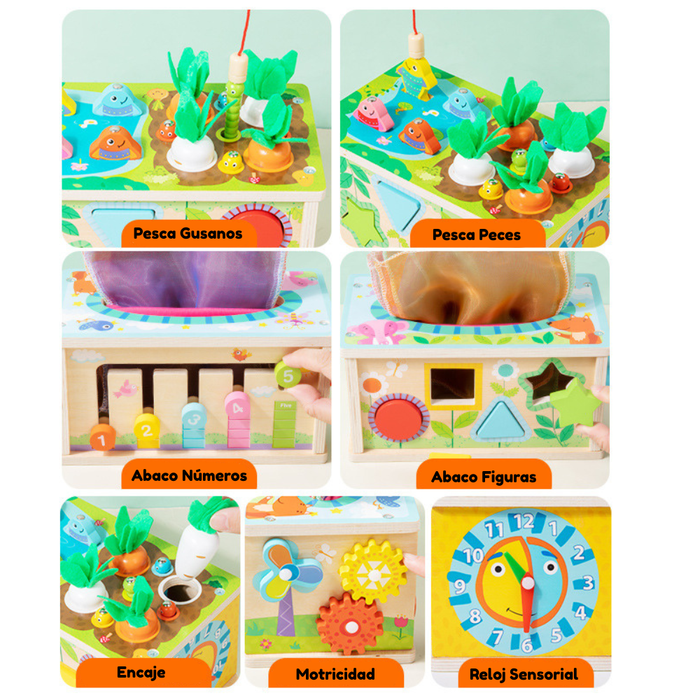 CAJA MULTIFUNCION DE ESTIMULACION MONTESSORI - 7