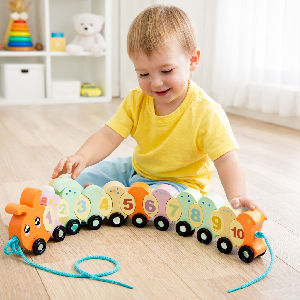 TREN ORUGA ARTICULADO EDUCATIVO MONTESSORI - 6