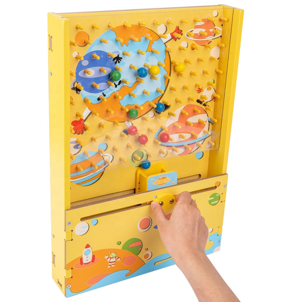 JUEGO DE REACCION Y RECEPCION DE MADERA MONTESSORI - 1