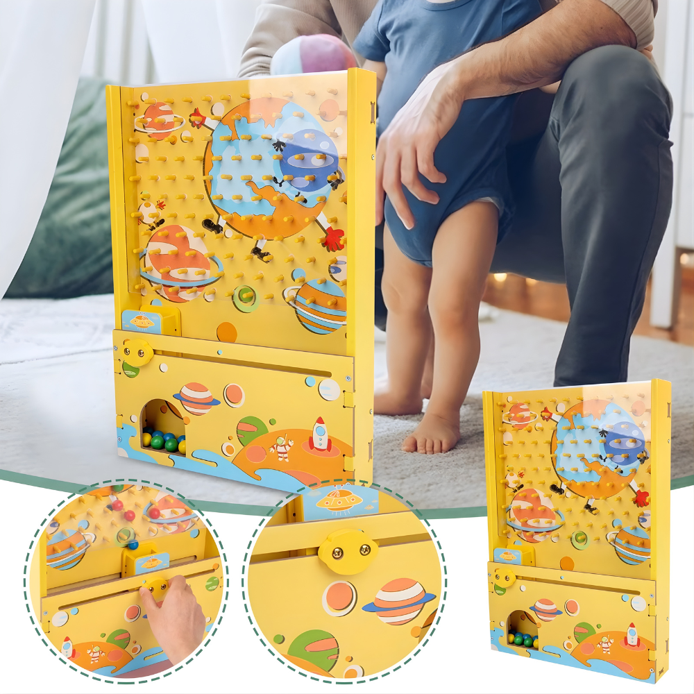 JUEGO DE REACCION Y RECEPCION DE MADERA MONTESSORI - 5