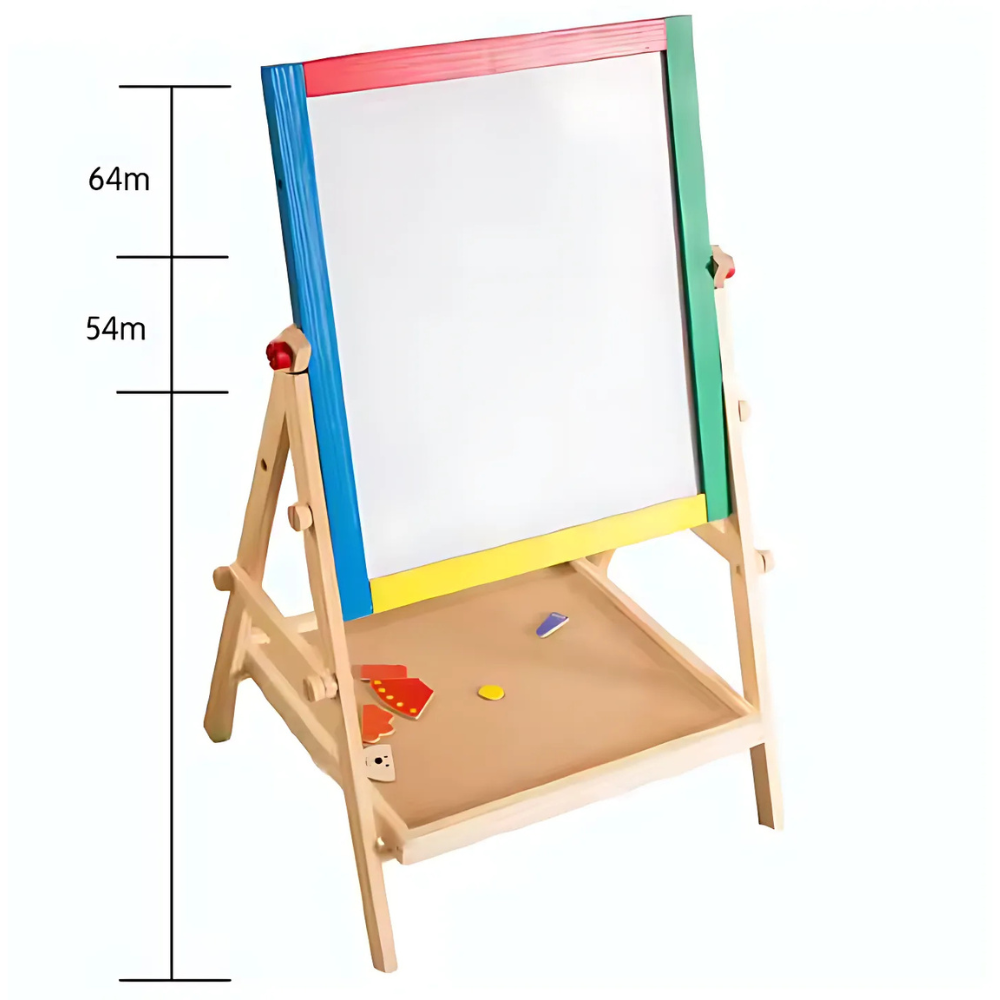 PIZARRA CON ATRIL 65 CM DE MADERA MONTESSORI - 4
