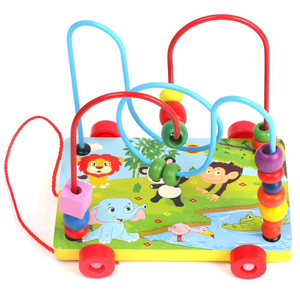 JUEGO DIDACTICO LABERINTO EDUCATIVO MONTESSORI - 1