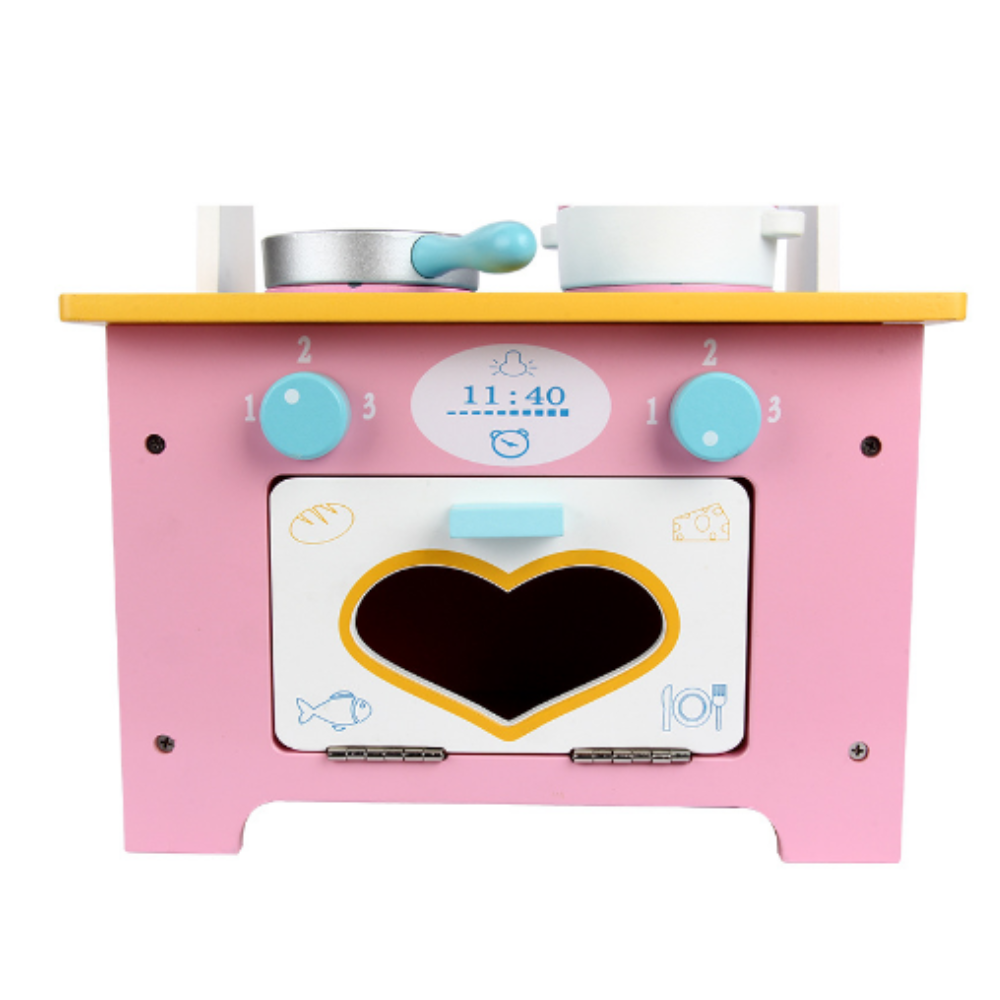 COCINA INFANTIL DE MADERA DIDACTICA MONTESSORI - 2