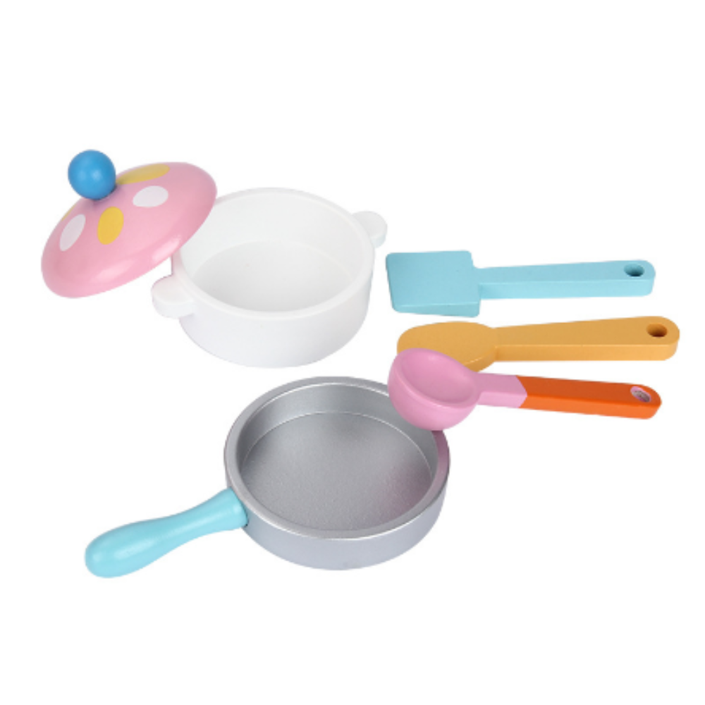 COCINA INFANTIL DE MADERA DIDACTICA MONTESSORI - 5