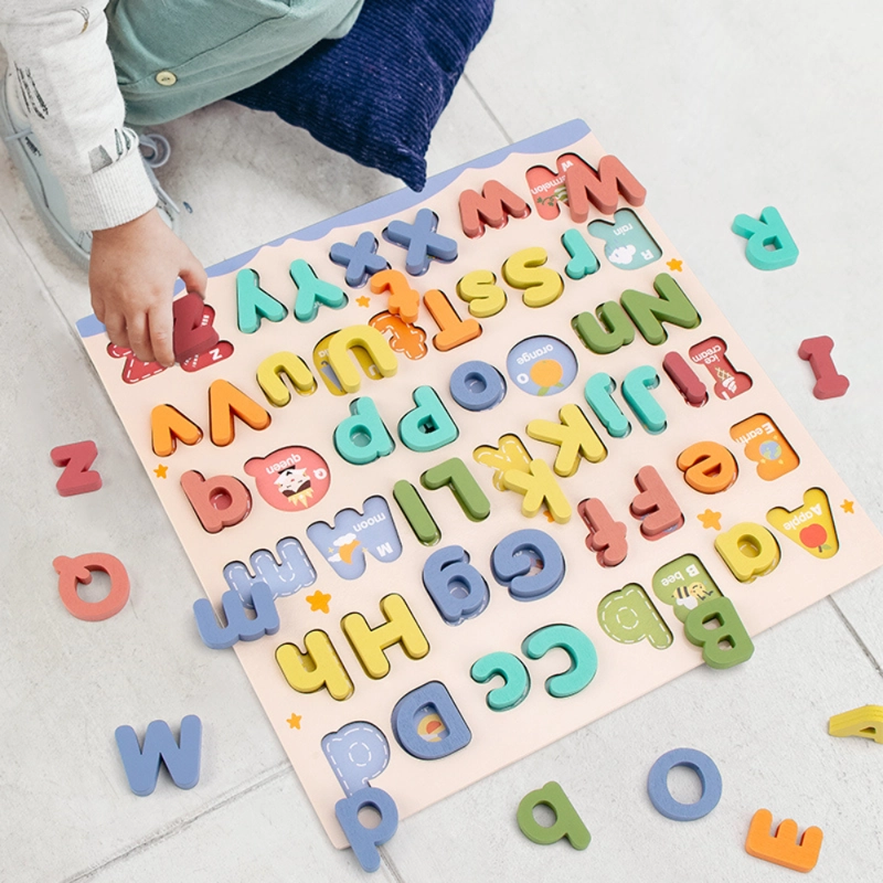 TABLERO DE LETRAS MAYUSCULAS Y MINUSCULAS MONTESSORI - 5