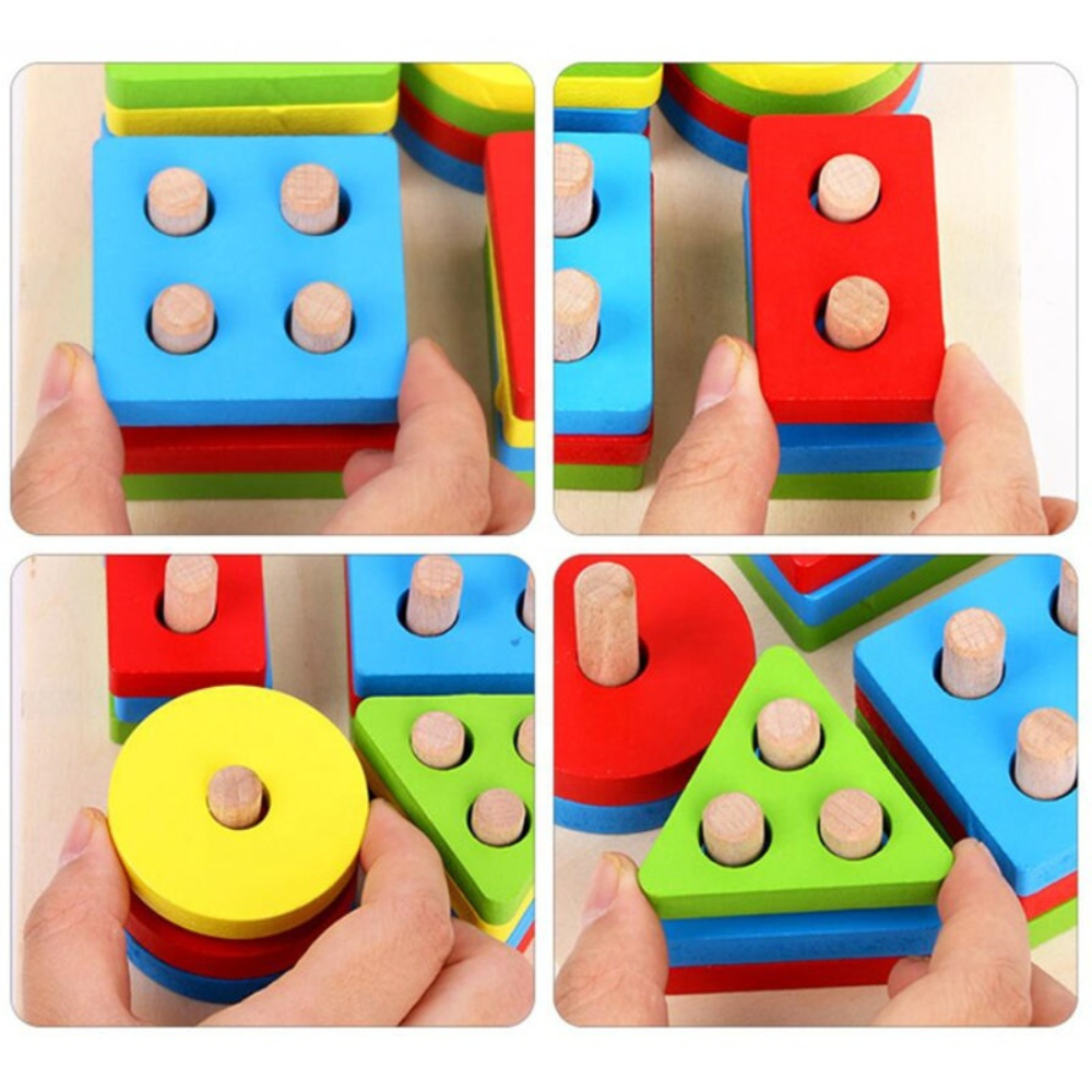 JUEGO DE DIFICULTAD PROGRESIVA MONTESSORI - 5
