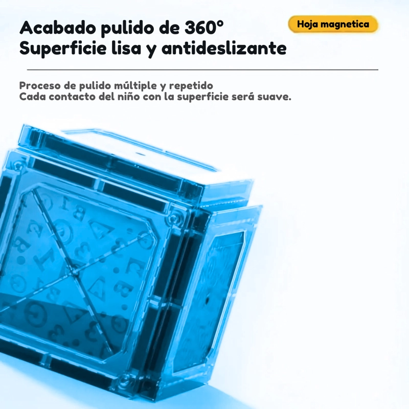 SET DE BLOQUES MAGNE TICOS CON RAMPAS Y PELOTAS – 105 PIEZAS - 6