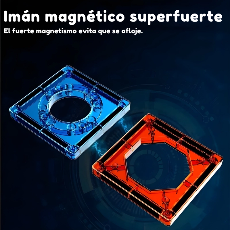 JUEGO DE BLOQUES MAGNE TICOS LUCES Y TOBOGANES – 220 PIEZAS - 9