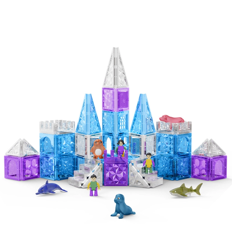 SET DE BLOQUES CASTILLO MAGNE TICOS STEM – 106 PIEZAS - 1