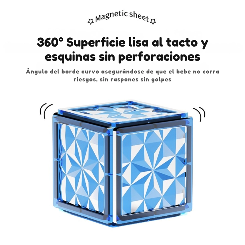 SET DE BLOQUES CASTILLO MAGNE TICOS STEM – 106 PIEZAS - 4