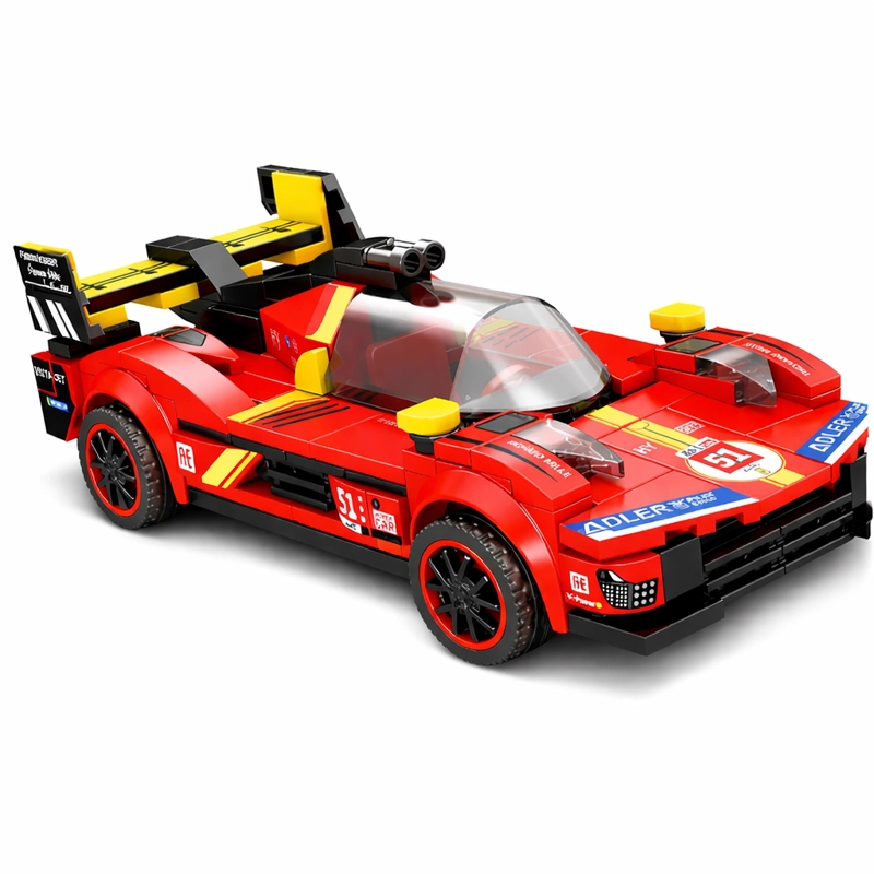 AUTO DE CARRERAS PARA ARMAR 284 PIEZAS RACING SPEED - 1